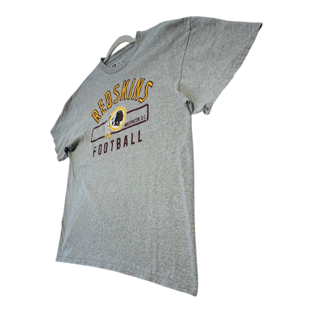 NFL Redskins T-Shirt Men's UK Size L Grey Graphic Print
