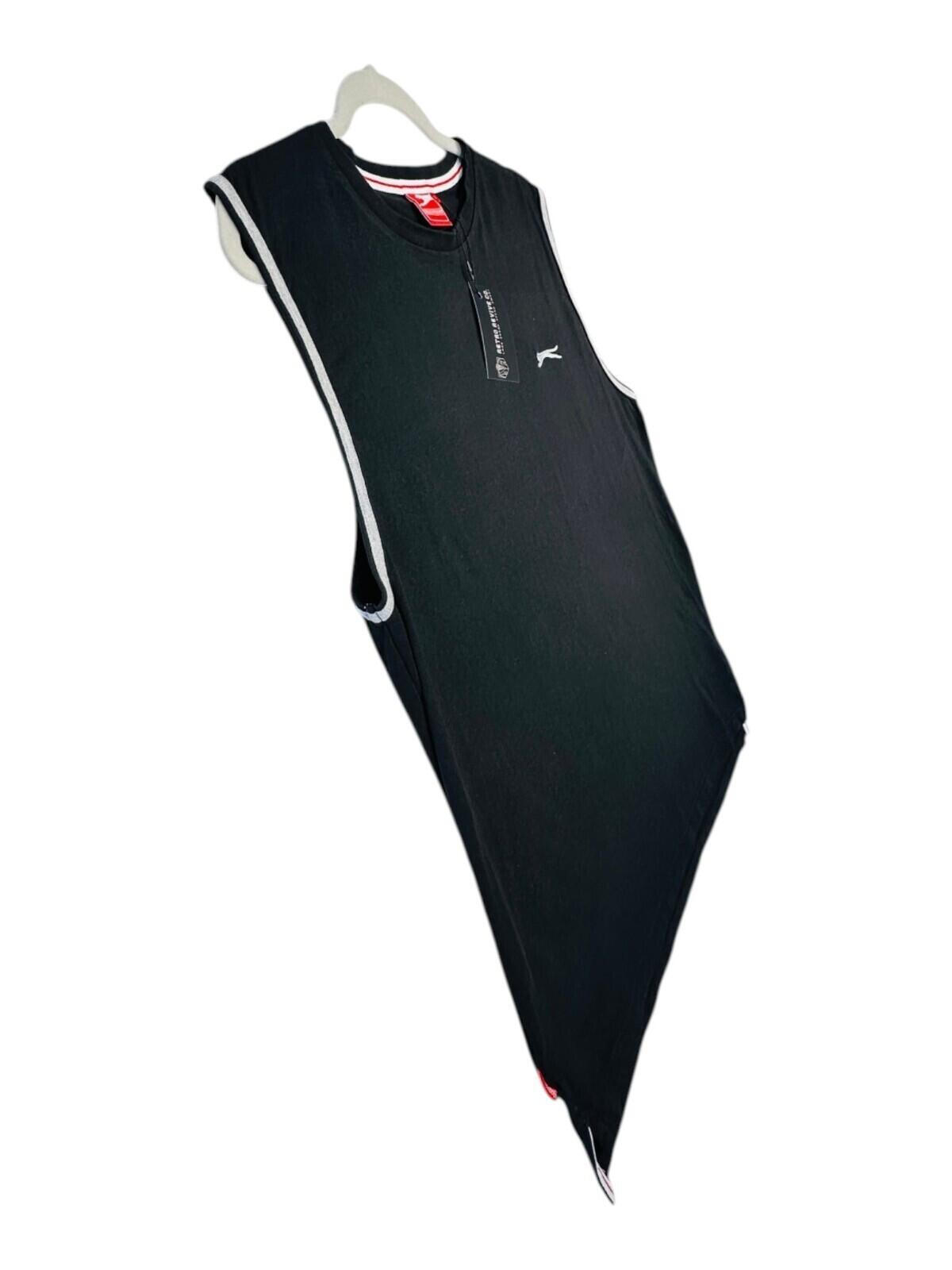 Slazenger Vest Men's UK Size XL Black Sleeveless