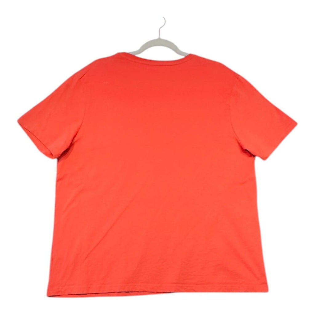 Nutmeg T-Shirt Men's Uk Size XL Red Short Sleeve Crew Neck