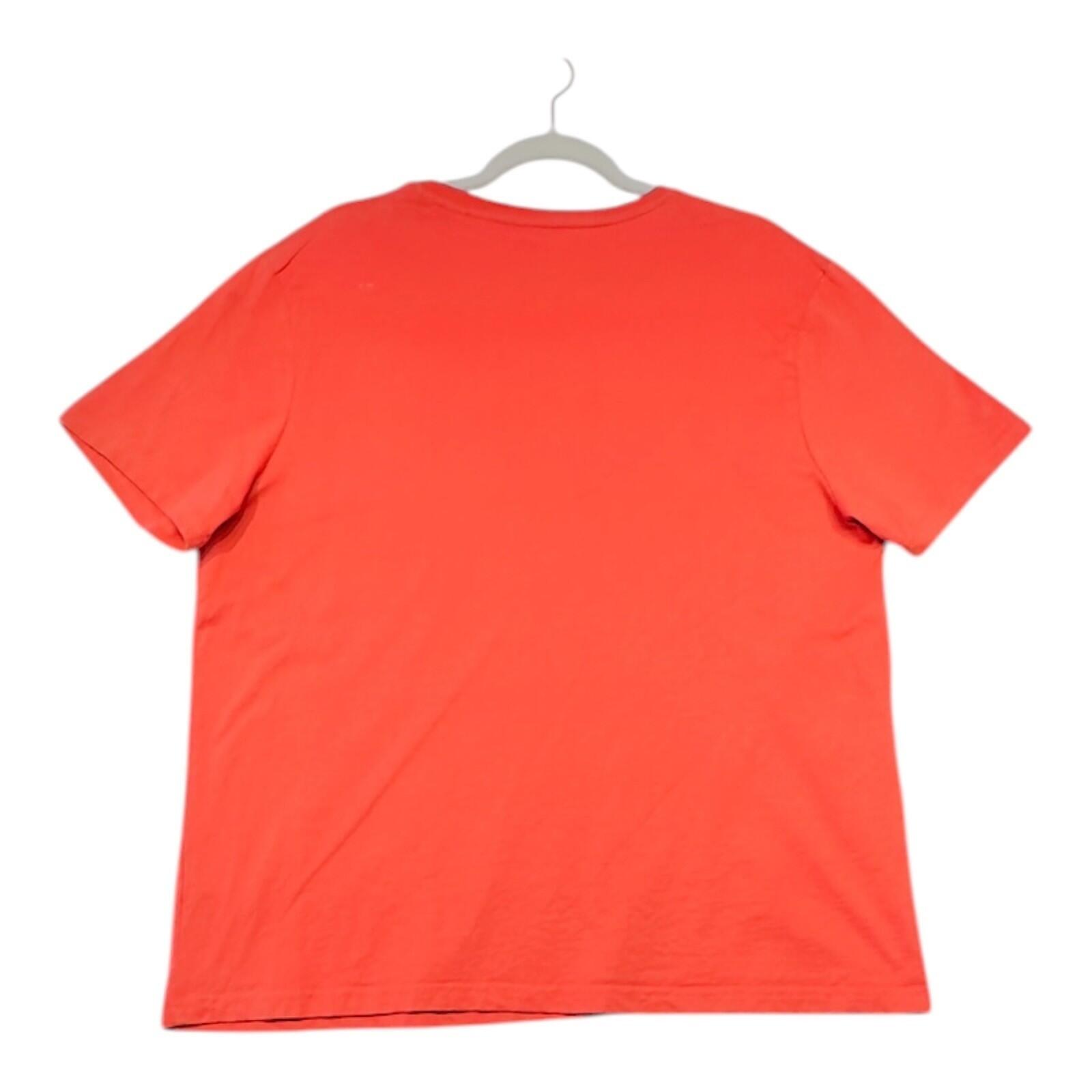 Nutmeg T-Shirt Men's Uk Size XL Red Short Sleeve Crew Neck