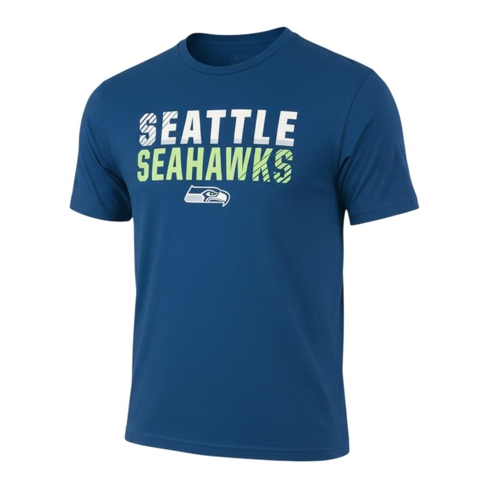 NFL Seattle Seahawks T-Shirt Men's UK Size 2XL Blue