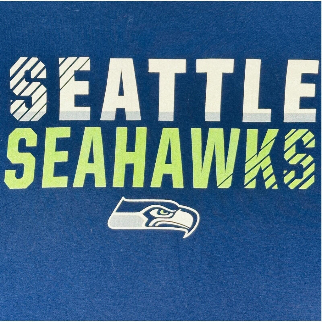NFL Seattle Seahawks T-Shirt Men's UK Size 2XL Blue