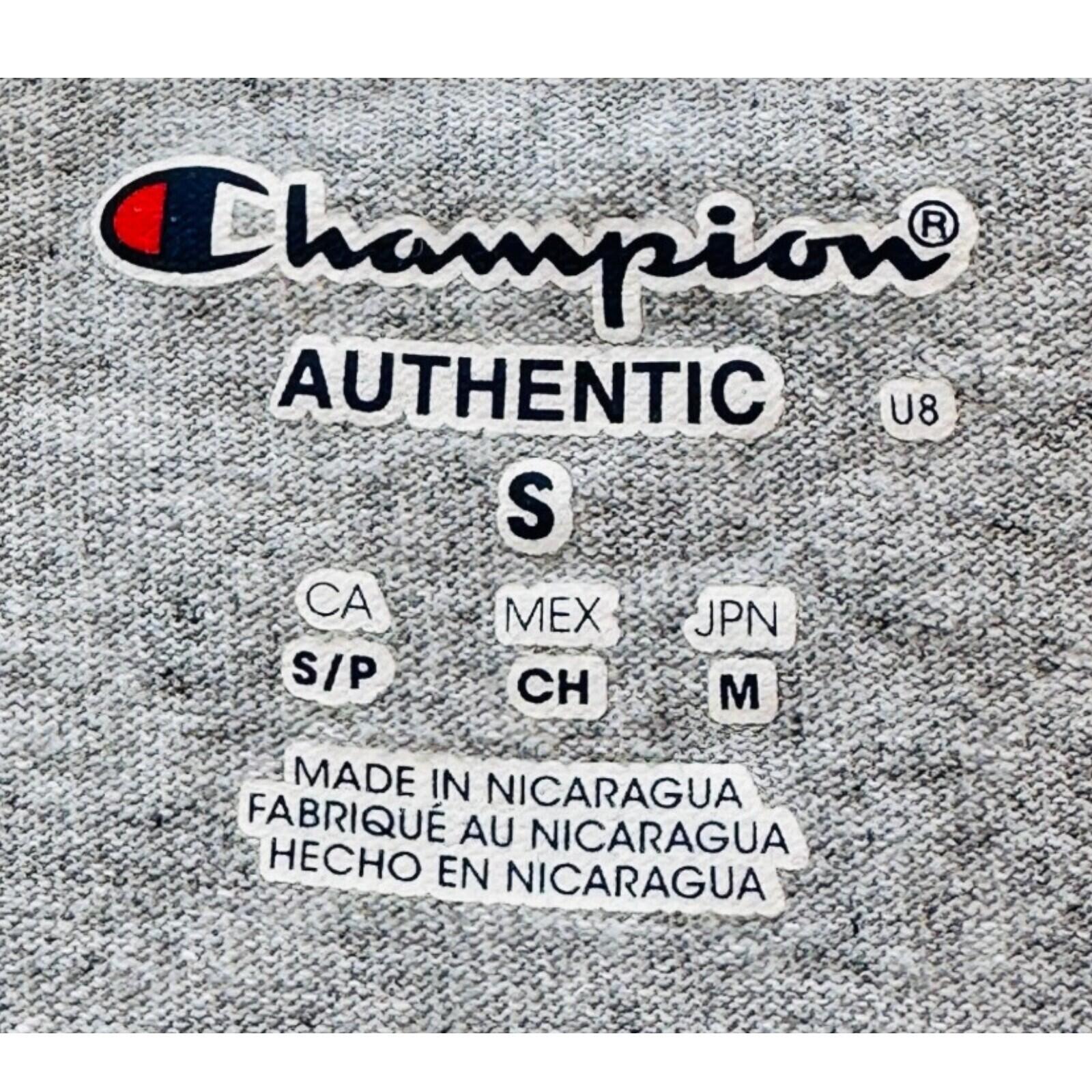 Champion Syracuse T-Shirt Men's UK Size S Grey Short Sleeve