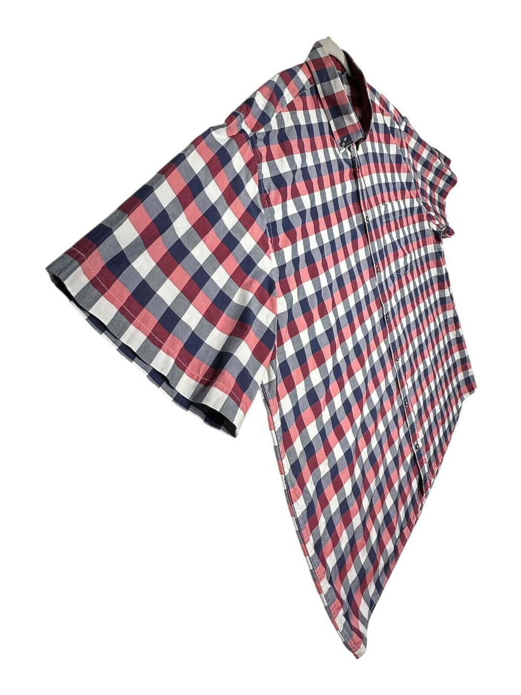 Kam Apparel Wear Shirt Men's UK Size 4XL Red Check Pocket