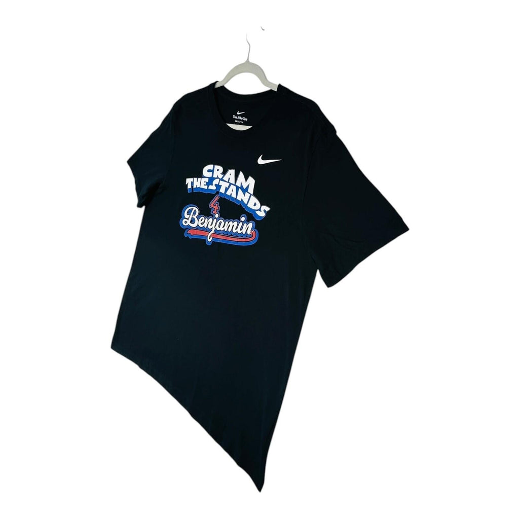 Nike Cram The Stands T-Shirt Men's UK Size L Black Crew Neck