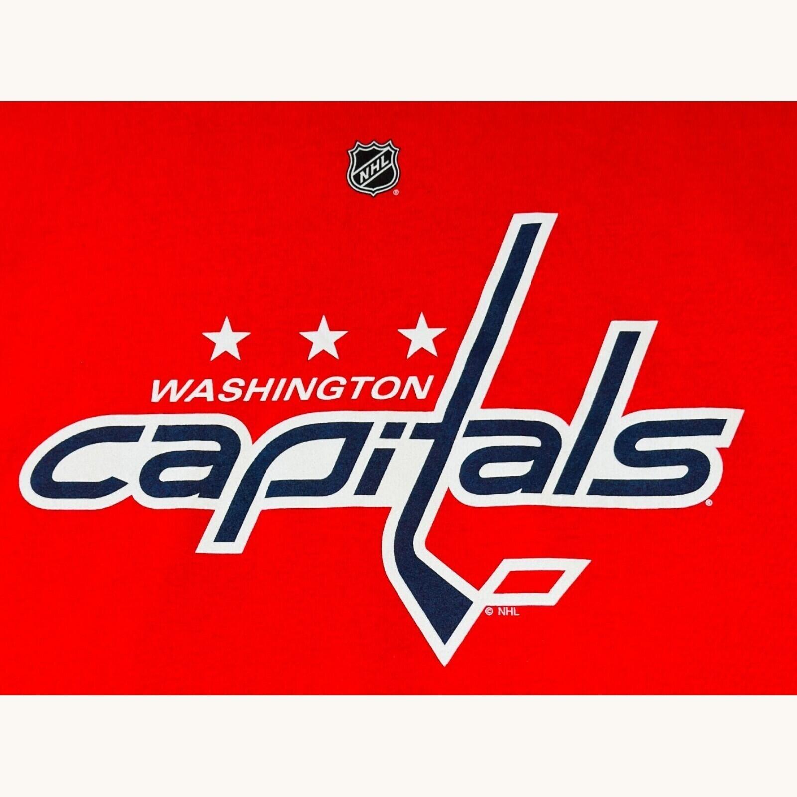 Reebok Washington Capitals T-Shirt Men's UK Size 2XL Red