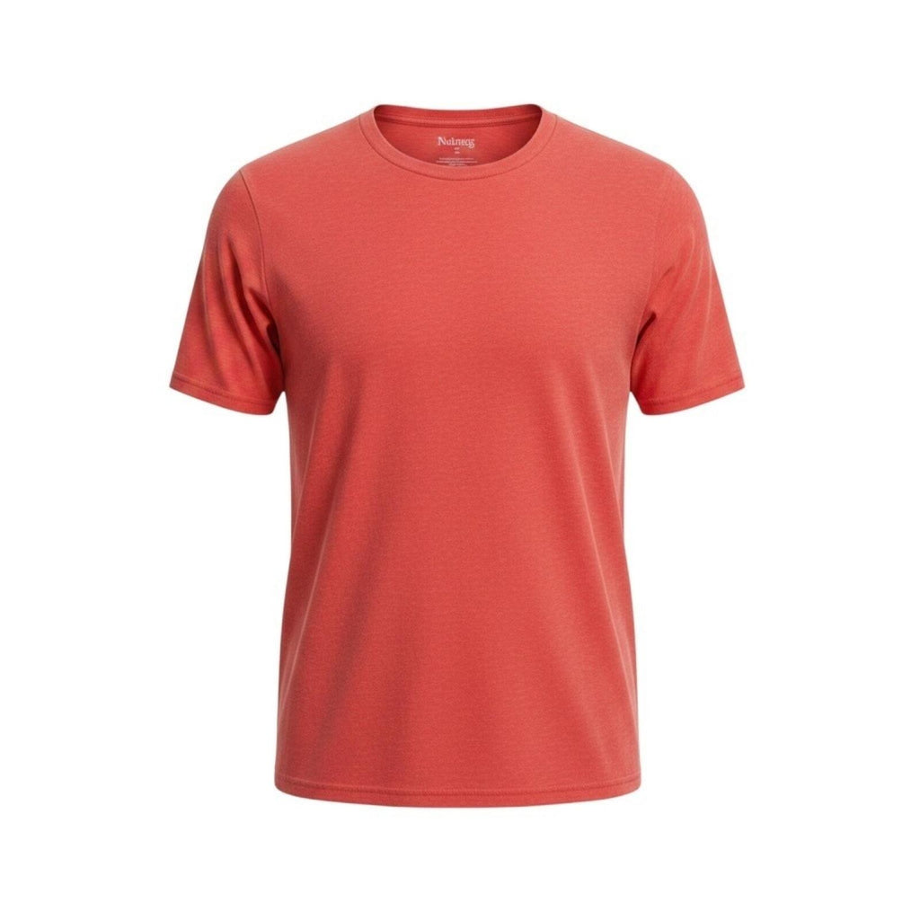 Nutmeg T-Shirt Men's Uk Size XL Red Short Sleeve Crew Neck