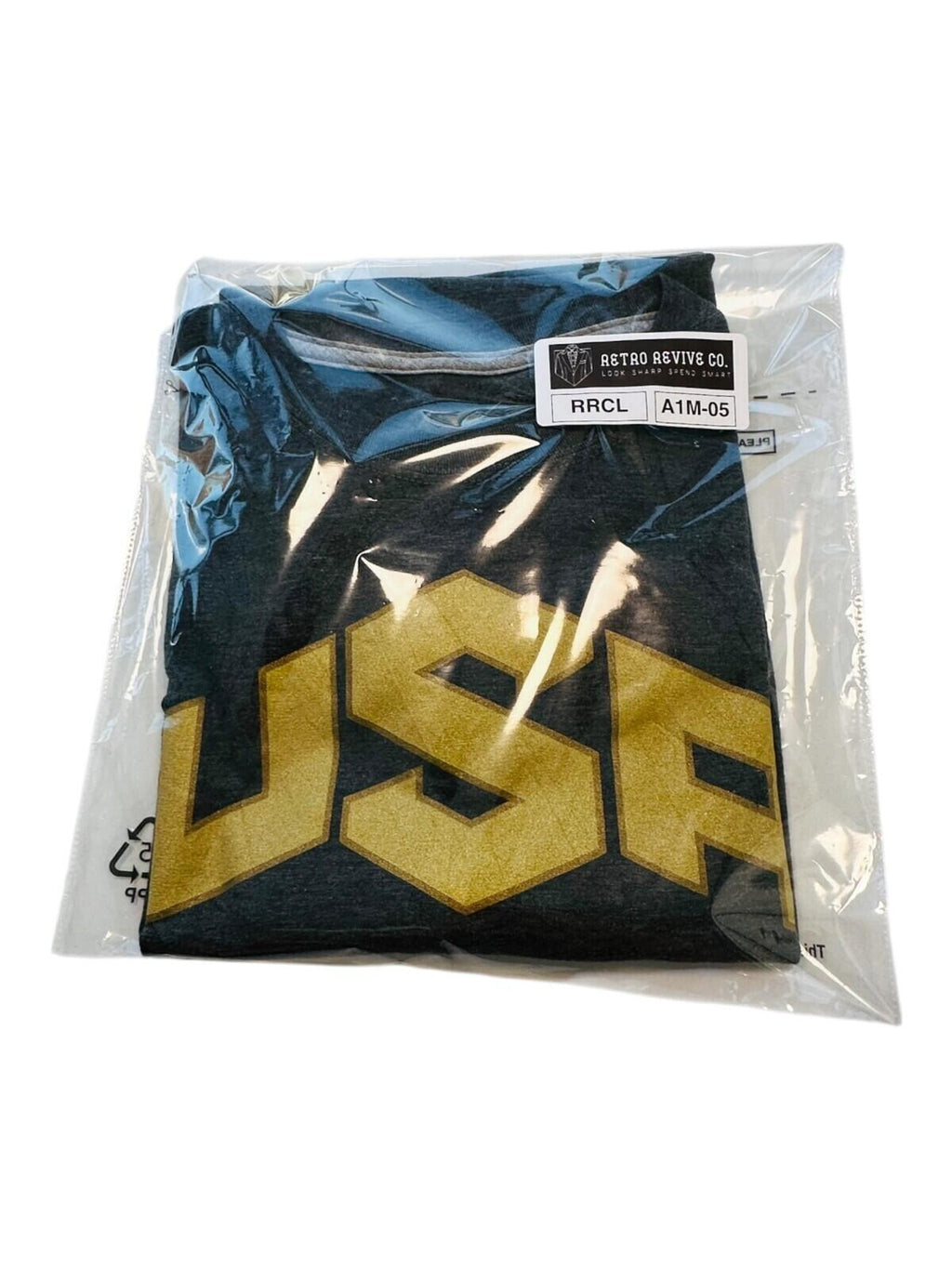 Nike USA T-Shirt Men's UK Size XL Grey Gold Graphic Print