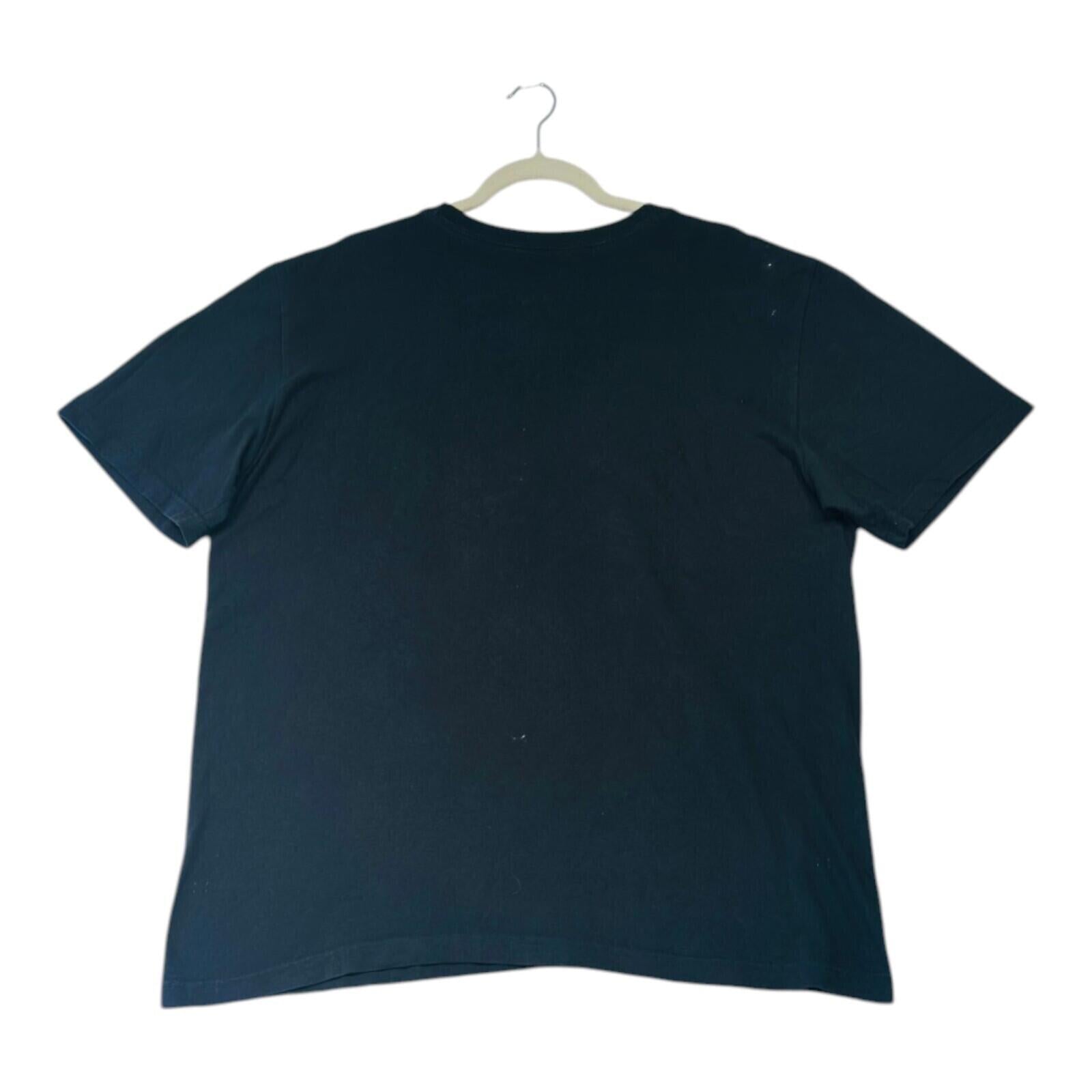 Nike Man Up T-Shirt Men's UK Size XL Black Short Sleeve