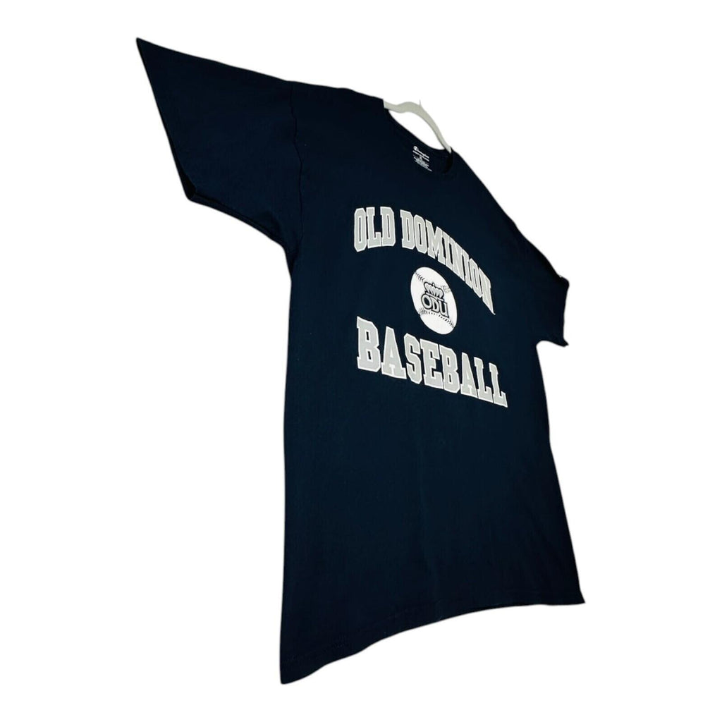 Champion Old Dominion T-Shirt Me's UK Size XL Blue Baseball
