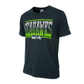 NFL Seahawks T-Shirt Men's UK Size L Grey Graphic Print