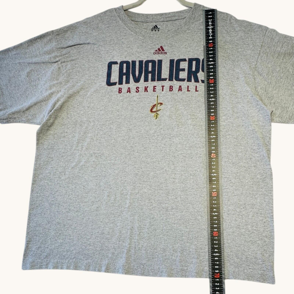 Adidas Cleveland Cavaliers T-Shirt Men-s UK Size XL Grey