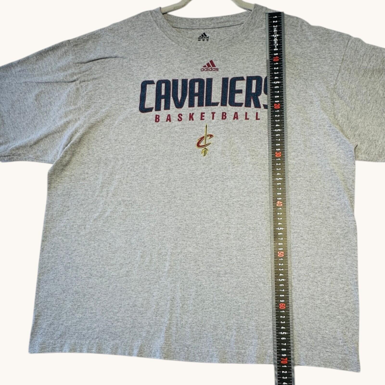 Adidas Cleveland Cavaliers T-Shirt Men-s UK Size XL Grey