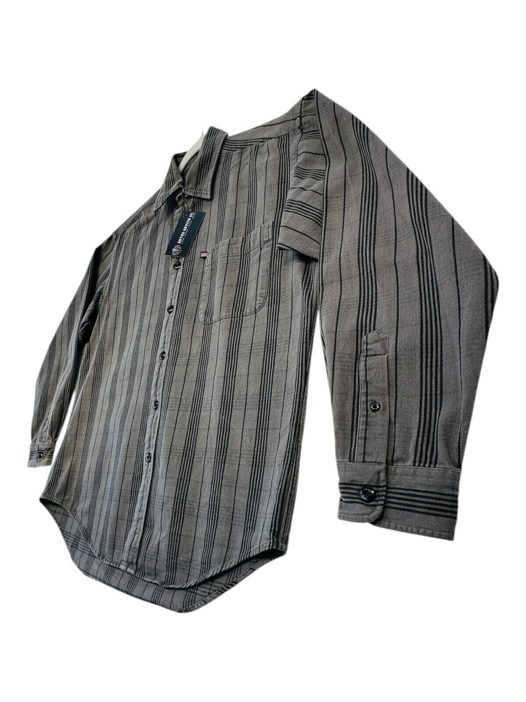 Polo Jeans Co Ralph Lauren Shirt Men's UK Size M Grey