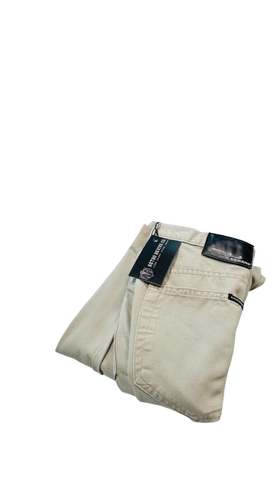Kickers Chinos Men's UK Size 34"W  32"L Beige Retro