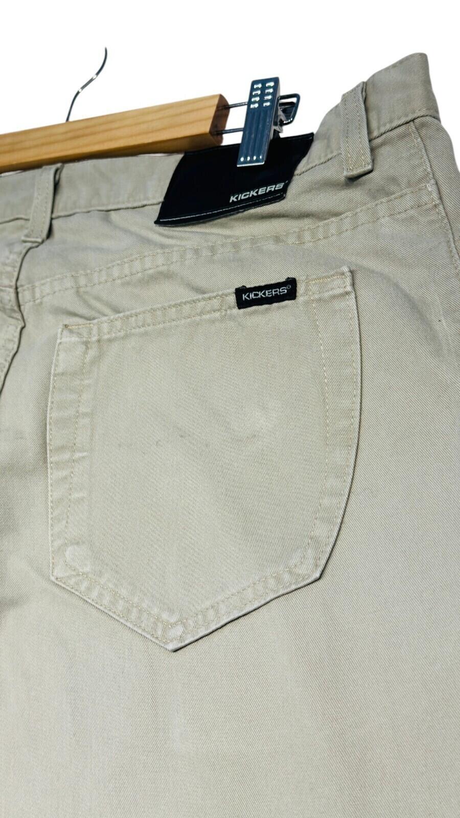 Kickers Chinos Men's UK Size 34"W  32"L Beige Retro