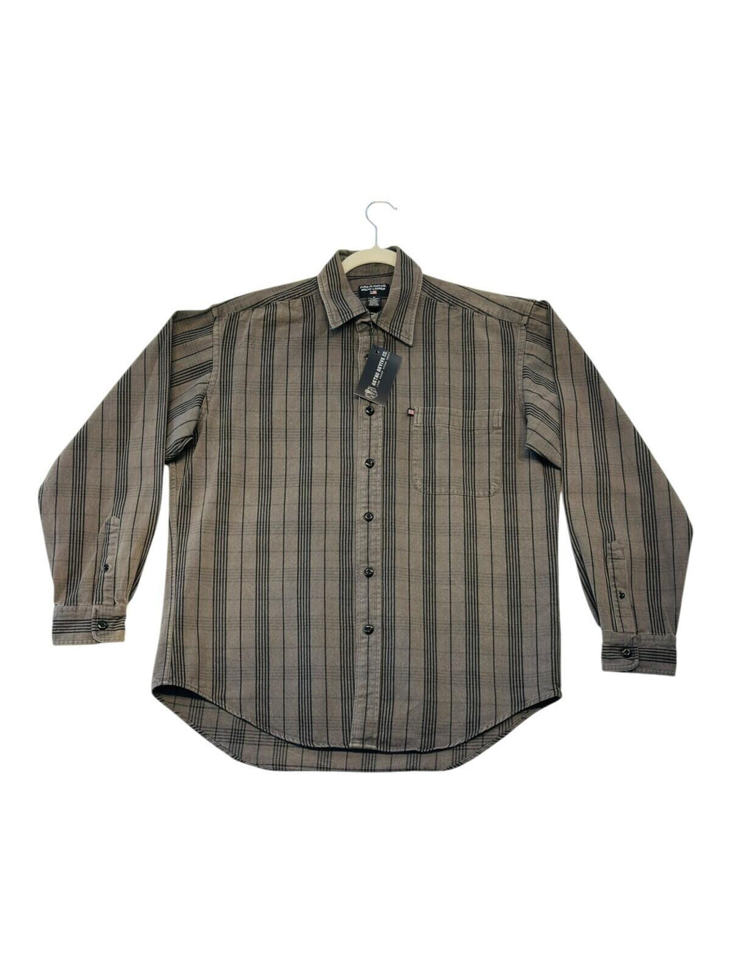 Polo Jeans Co Ralph Lauren Shirt Men's UK Size M Grey