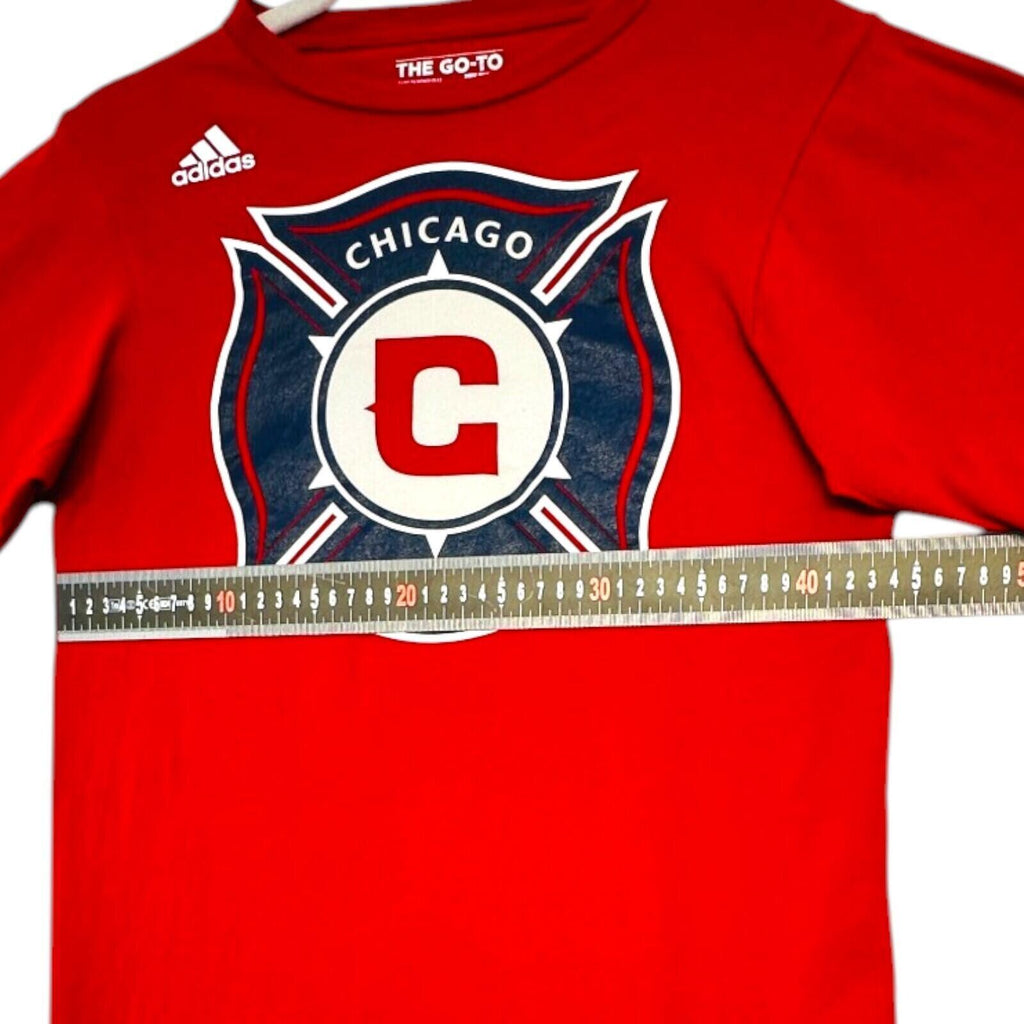 Adidas Chicago Fire T-Shirt Men's UK Size L Red Graphic