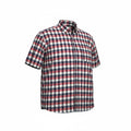 Kam Apparel Wear Shirt Men's UK Size 4XL Red Check Pocket