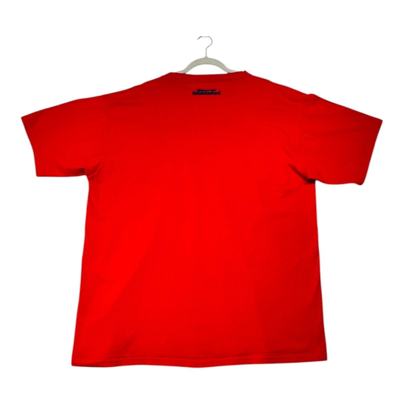 NFL Patriots T-Shirt Men's UK Size XL Red Short Sleeve