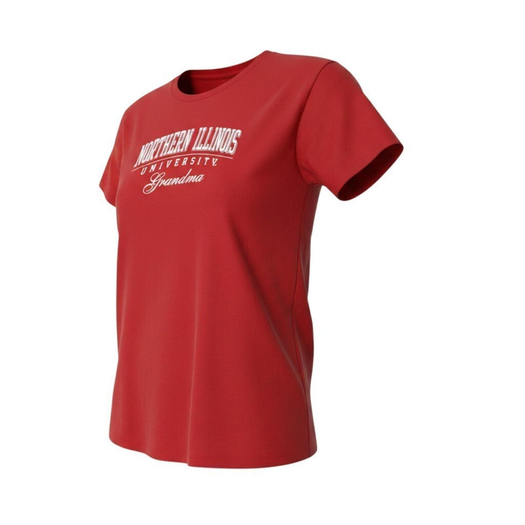 Champion Northern Illinois T-Shirt Women's UK Size XL Red