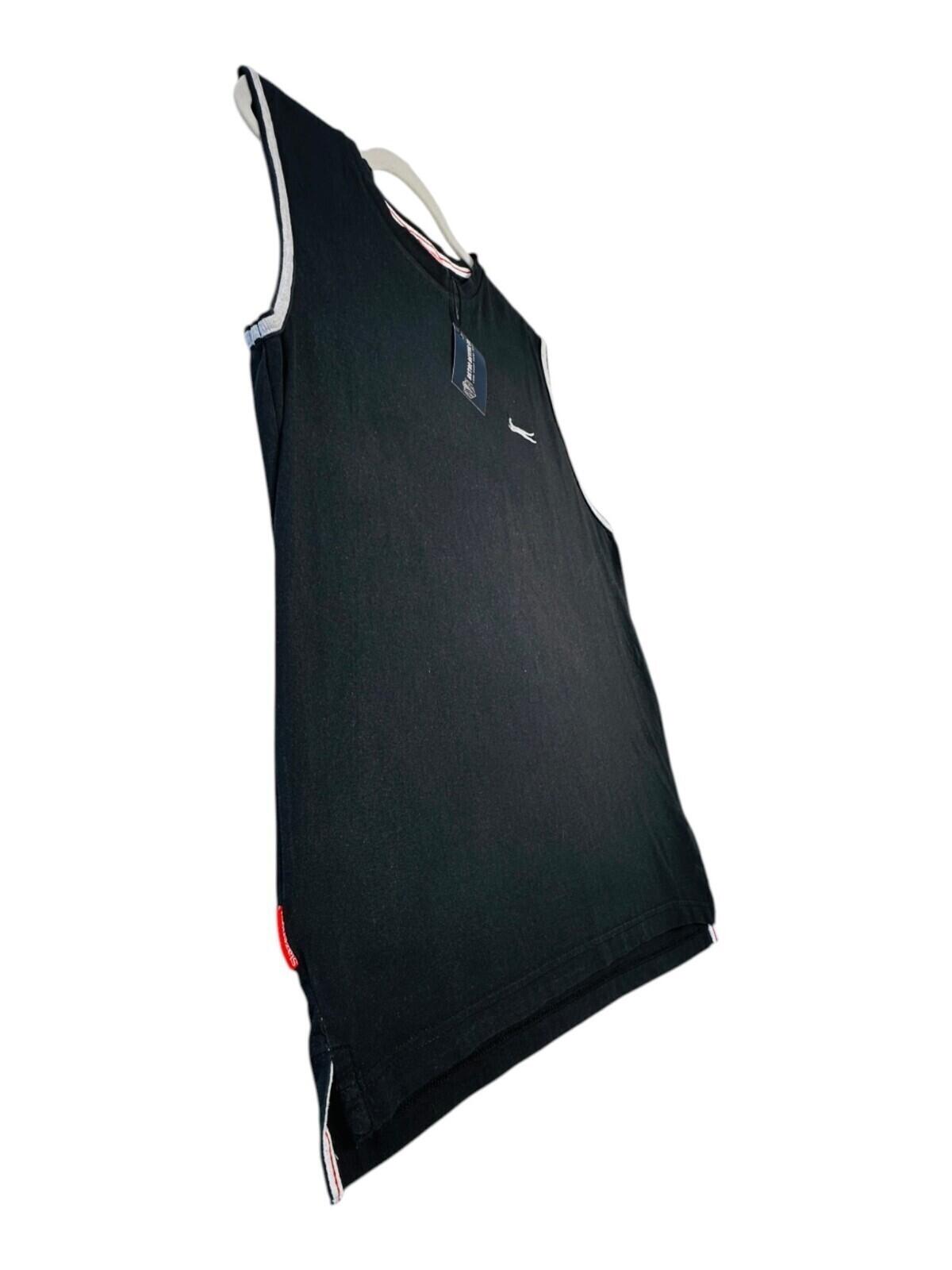 Slazenger Vest Men's UK Size XL Black Sleeveless