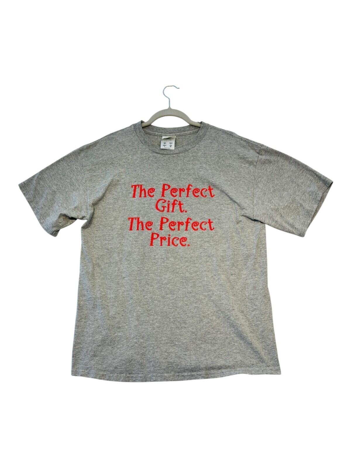 Adidas Perfect Gift T-Shirt Men's Uk Size M Grey