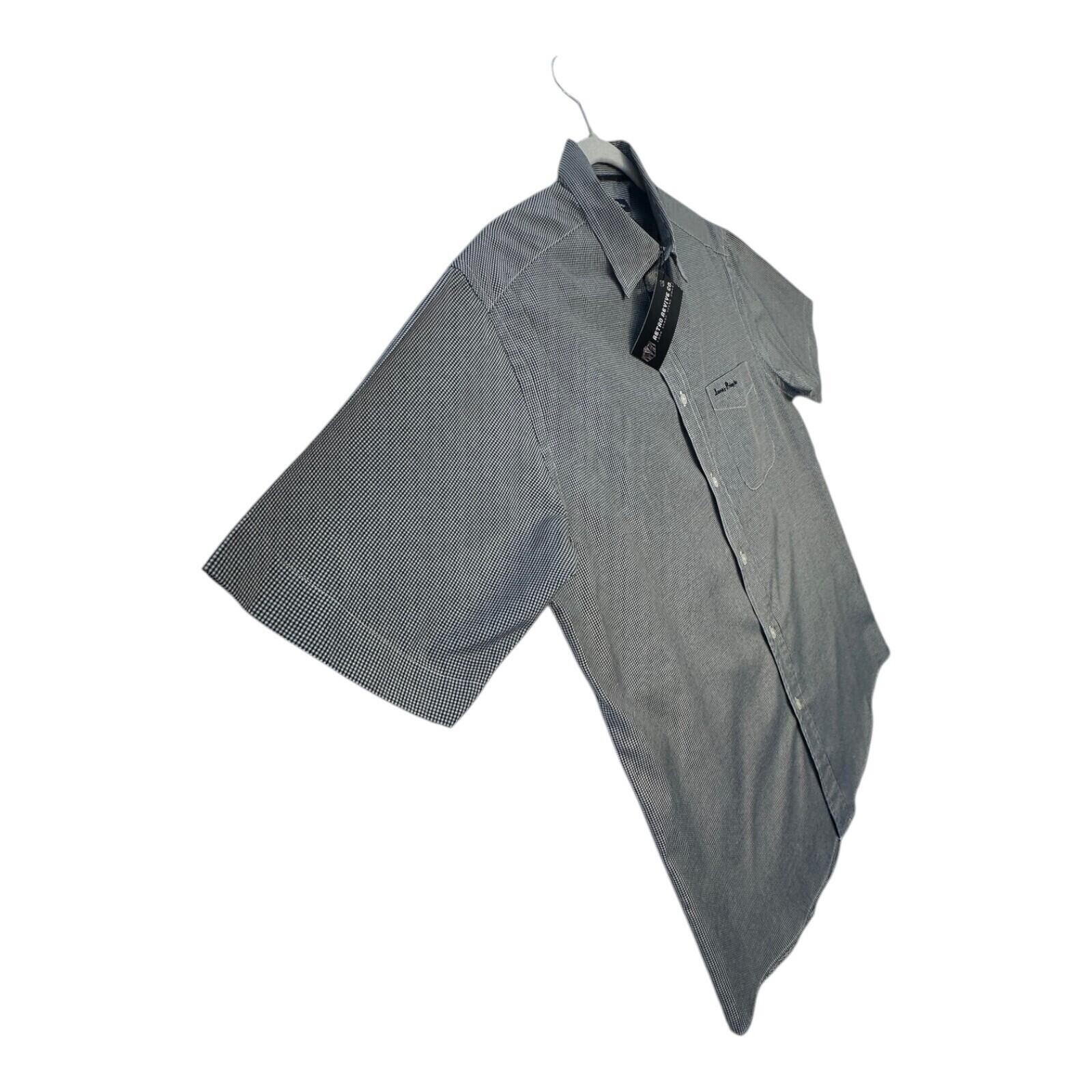 James Pringle Shirt Men's UK Size M Grey Embroidered Logo