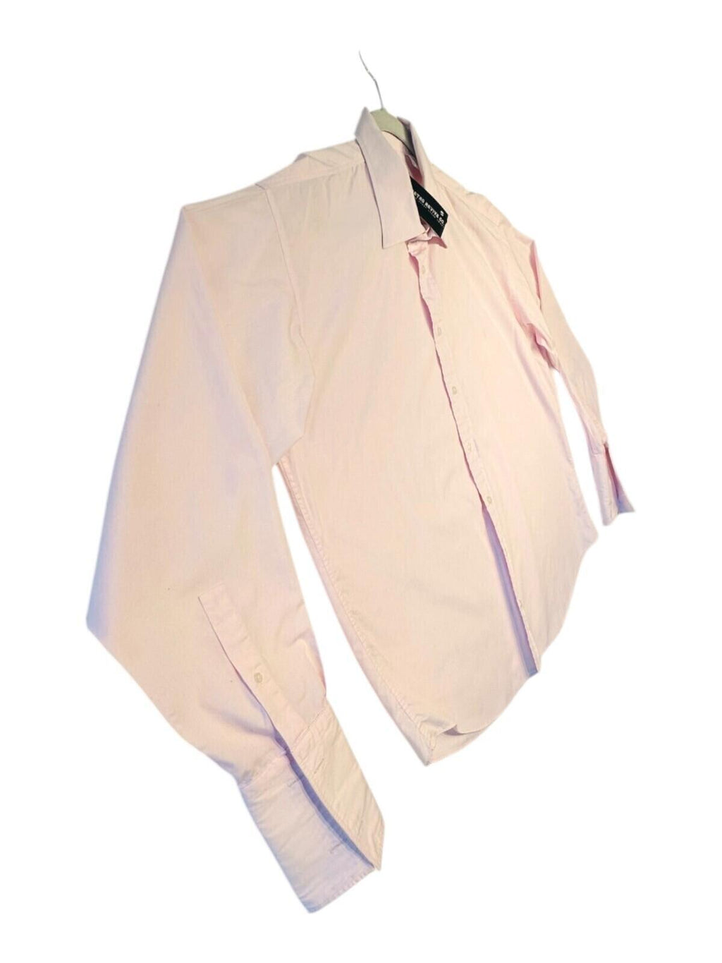Yves Saint Laurent Shirt Men's UK Size 2XL Pink French Cuff
