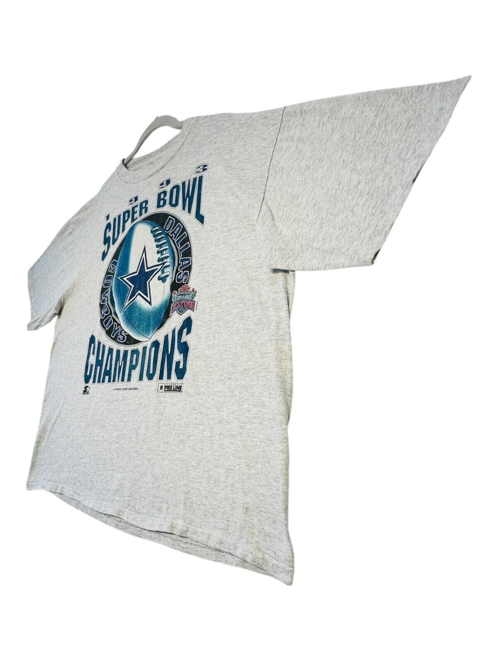 Starter Dallas Cowboys T-Shirt Men's UK Size XL Grey