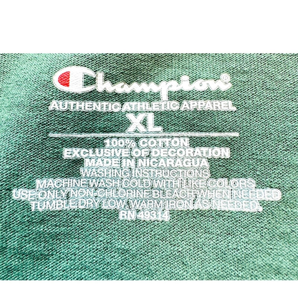 Champion Saint Leo Lions T-Shirt Men's UK Size XL Green