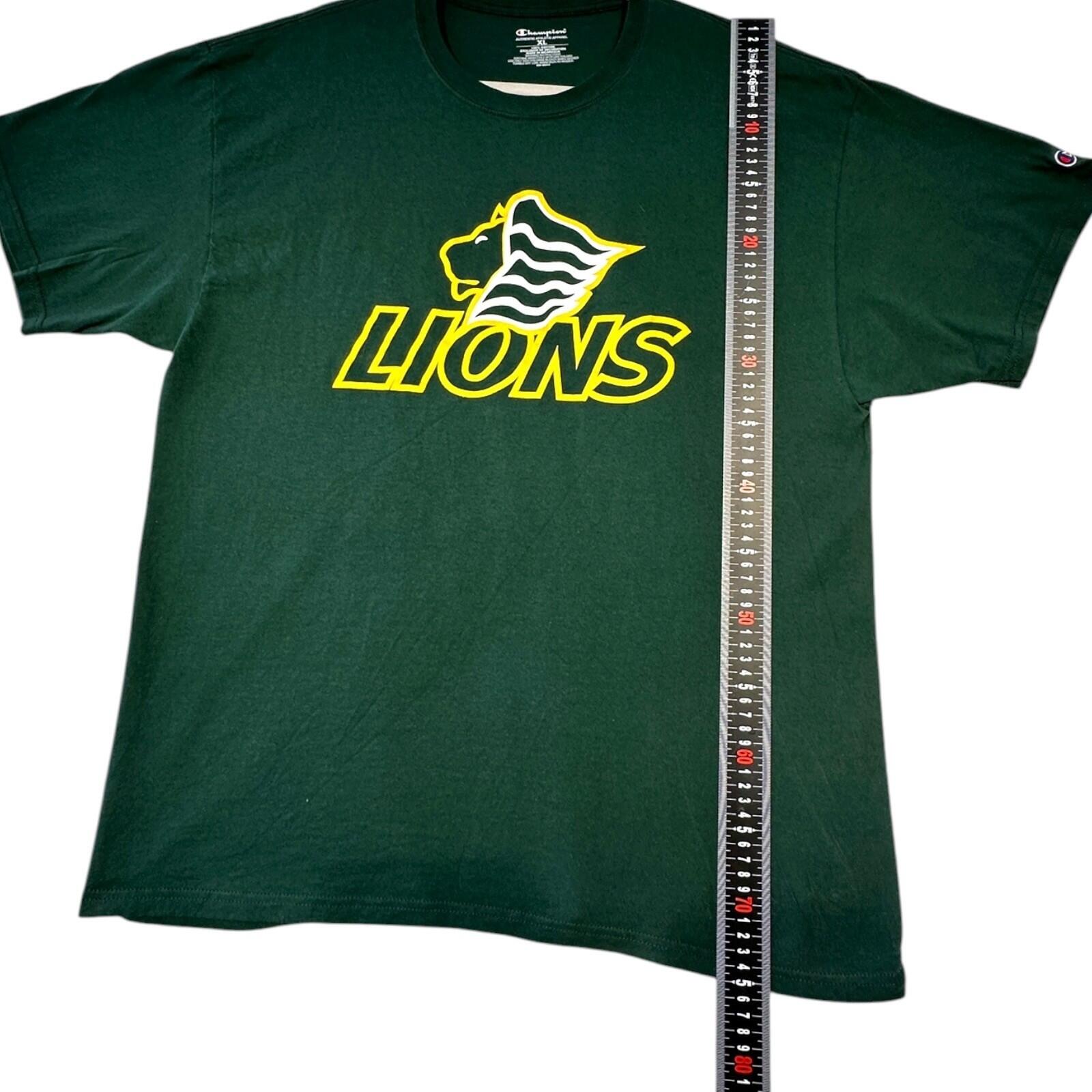 Champion Saint Leo Lions T-Shirt Men's UK Size XL Green