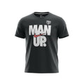 Nike Man Up T-Shirt Men's UK Size XL Black Short Sleeve