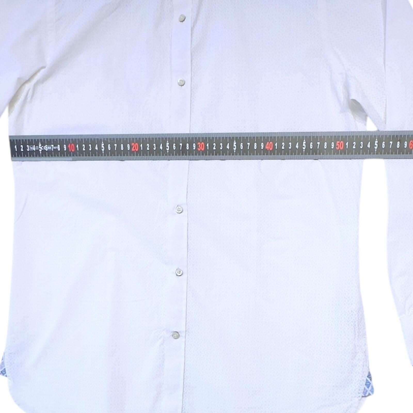 Ted Baker Endurance Men's Uk Size M White Long Sleeve
