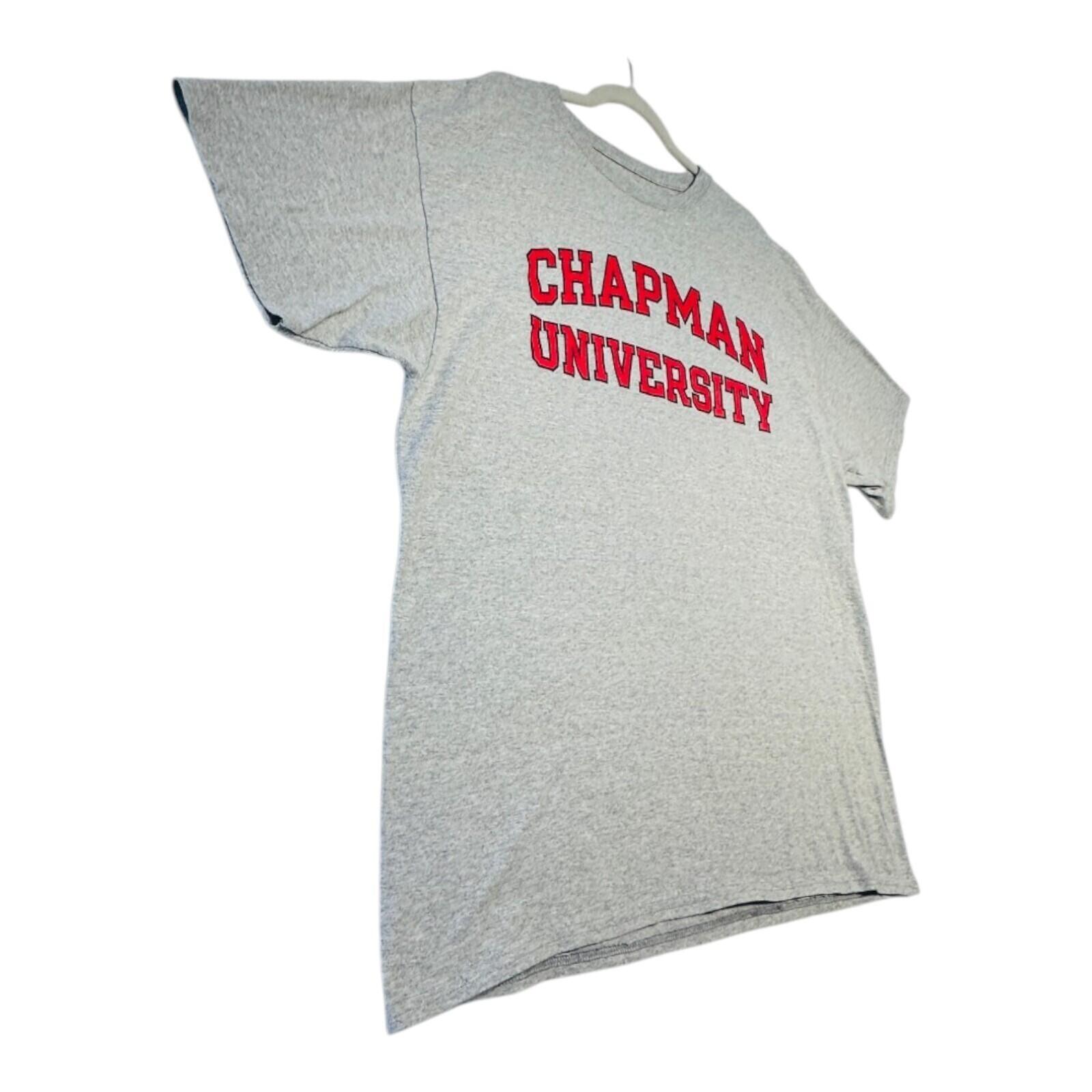Champion Chapman T-Shirt Men's Uk Size XL Grey Graphic Print