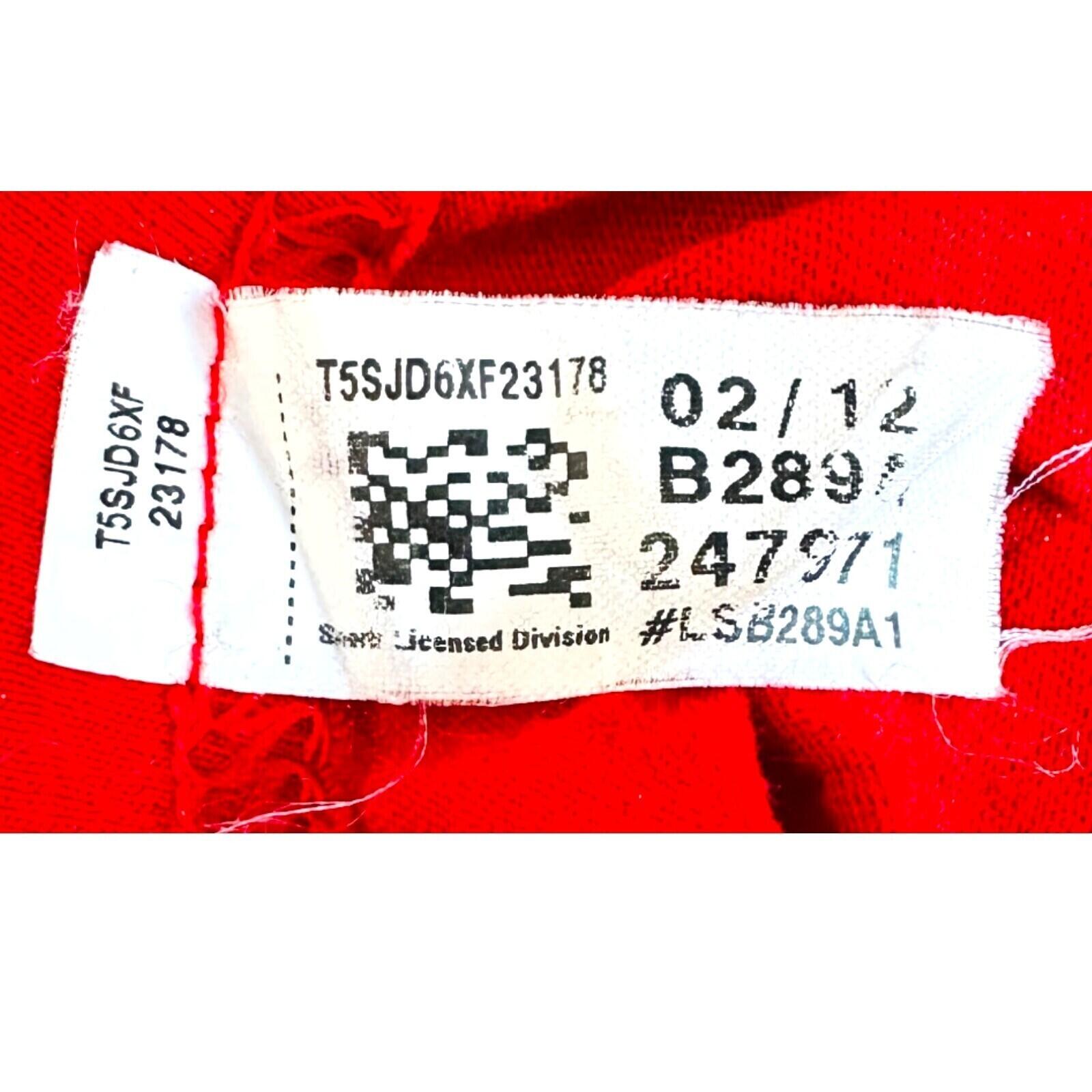 Adidas Chicago Fire T-Shirt Men's UK Size L Red Graphic