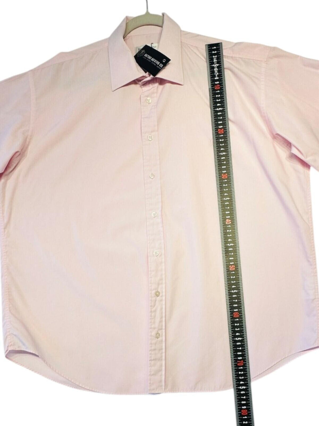 Yves Saint Laurent Shirt Men's UK Size 2XL Pink French Cuff