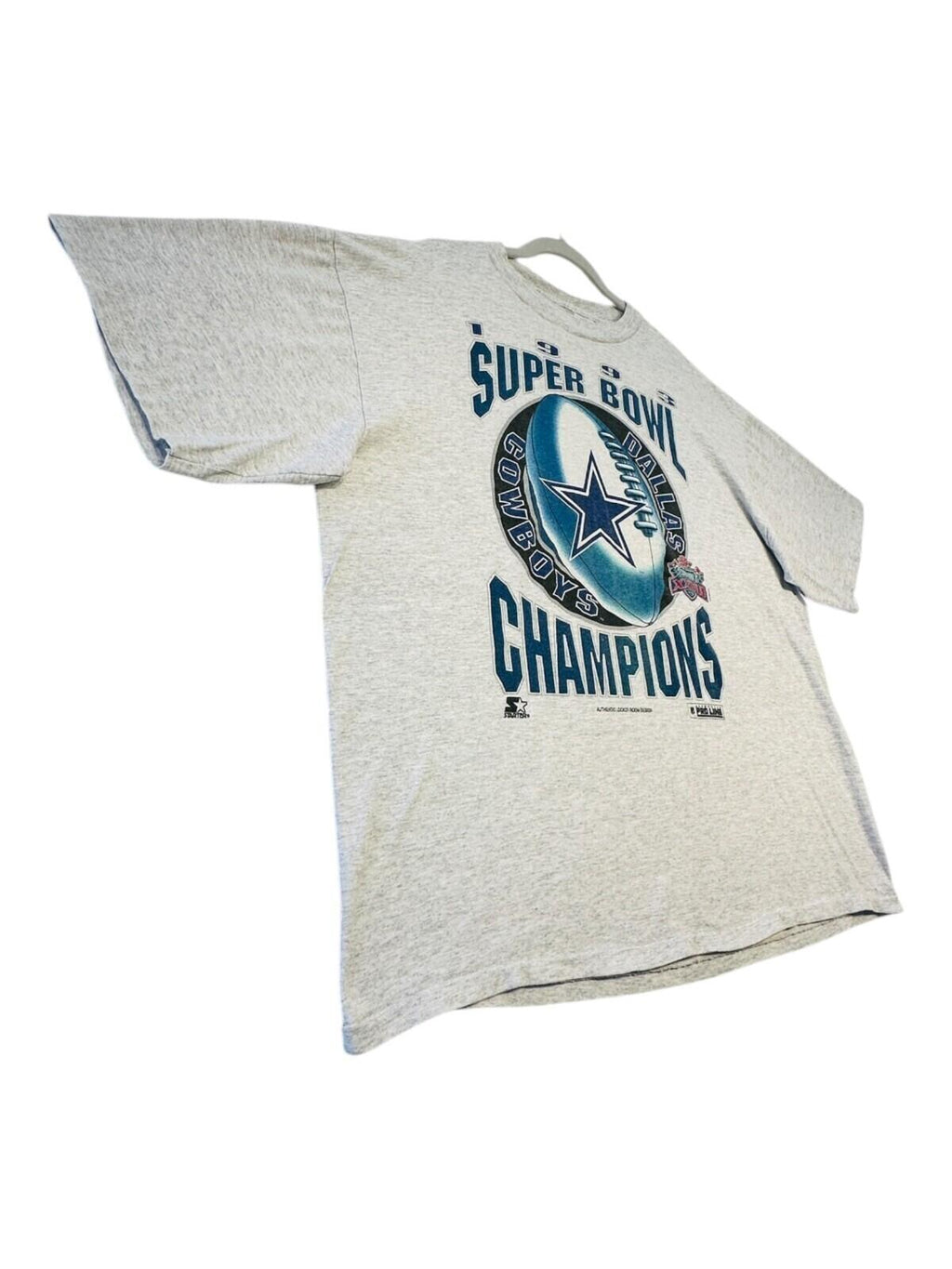 Starter Dallas Cowboys T-Shirt Men's UK Size XL Grey