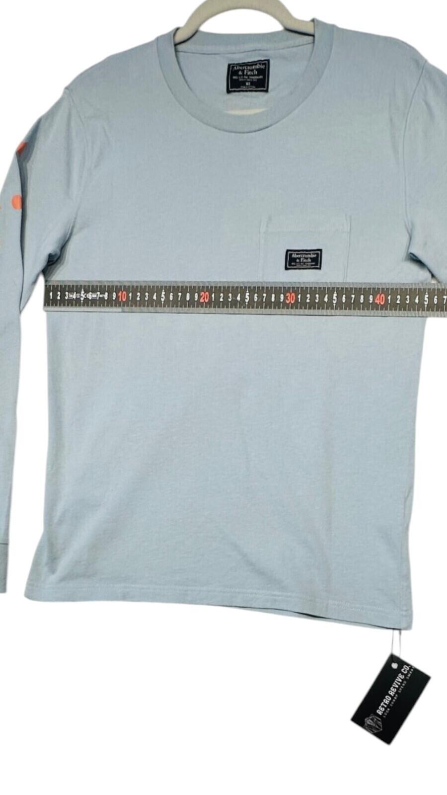 Abercombie & Fitch Men's UK Size XS Long Sleeve Embroidered