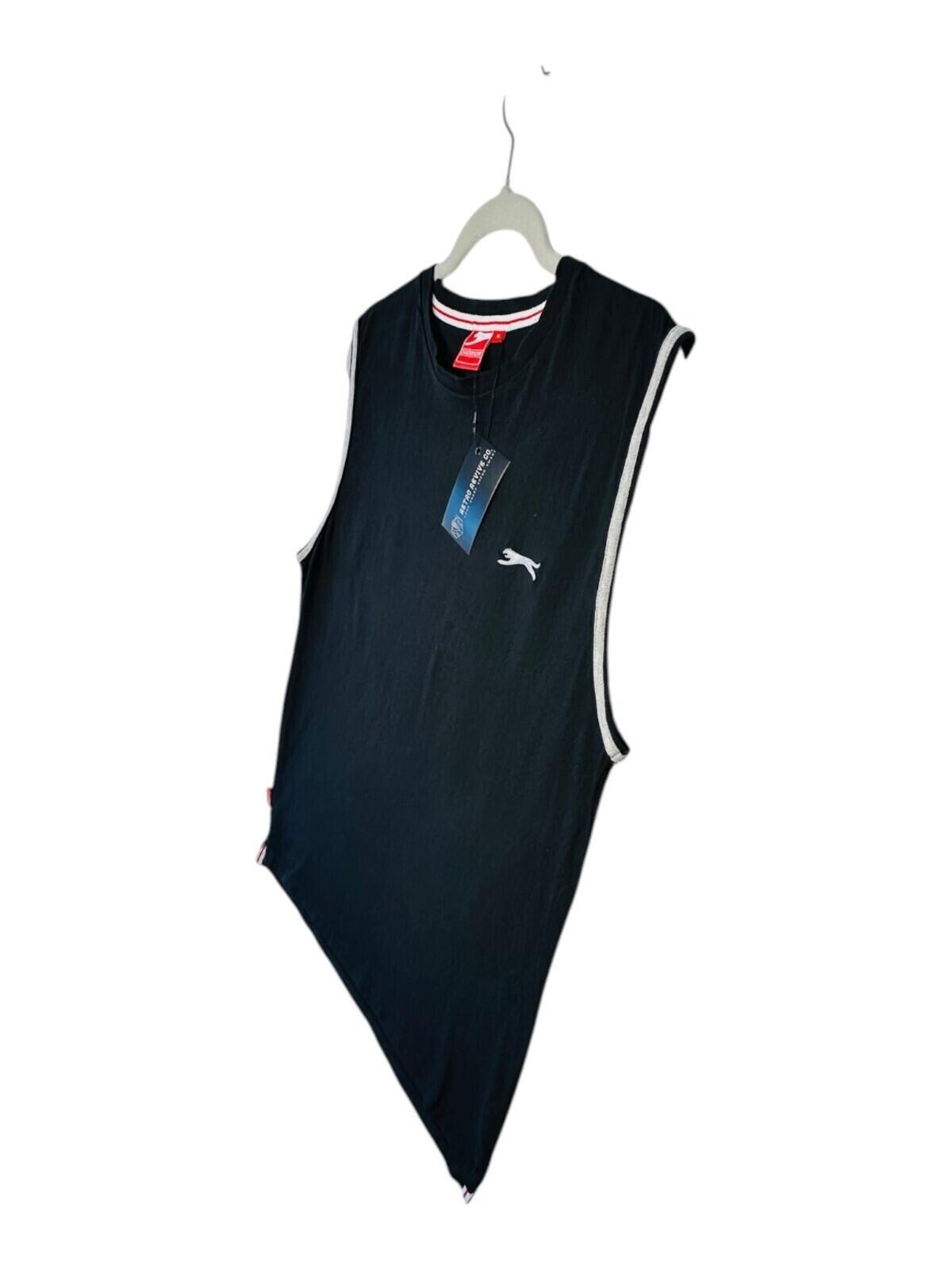 Slazenger Vest Men's UK Size XL Black Sleeveless