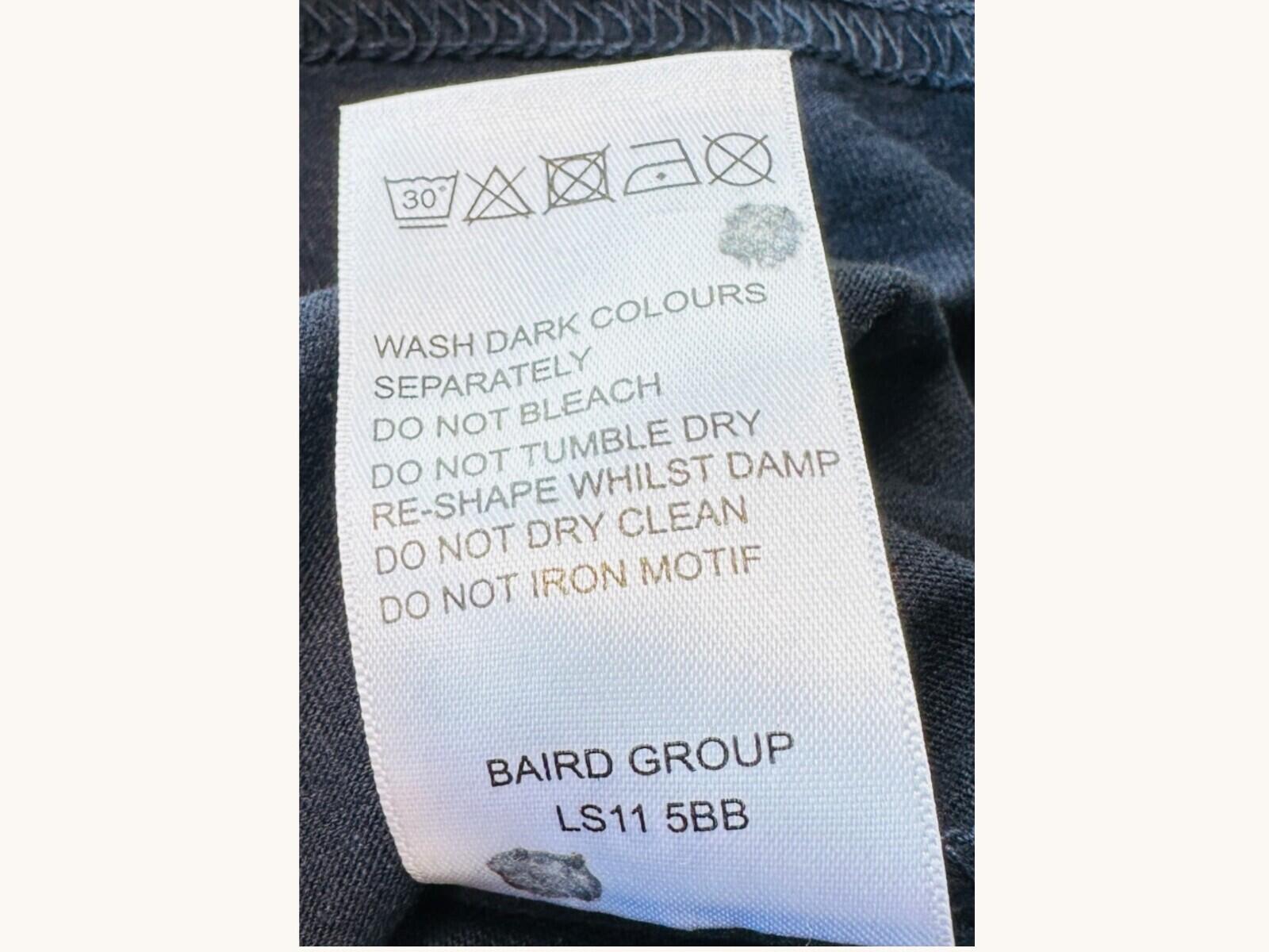 Ben Sherman T-Shirt Men's UK Size XL Blue Graphic Print