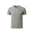 Bench grey t-shirt graphic print crew neck short sleeve with subtle chest branding.
