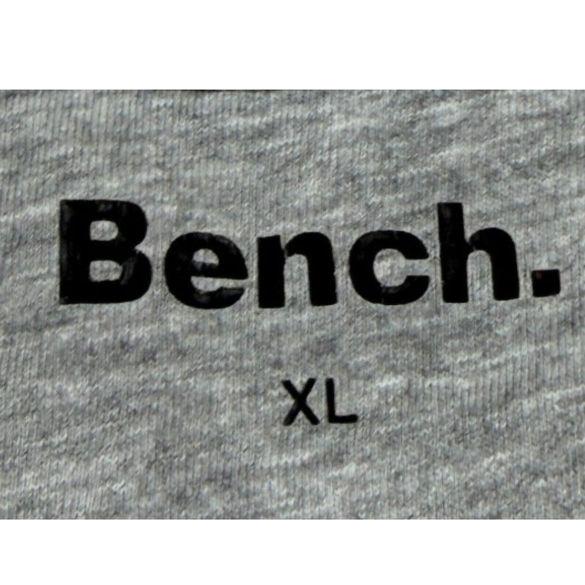 Bench grey t-shirt graphic print crew neck short sleeve with subtle chest branding.